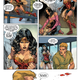 Wonder Woman learning that someone’s been murdered in her home.